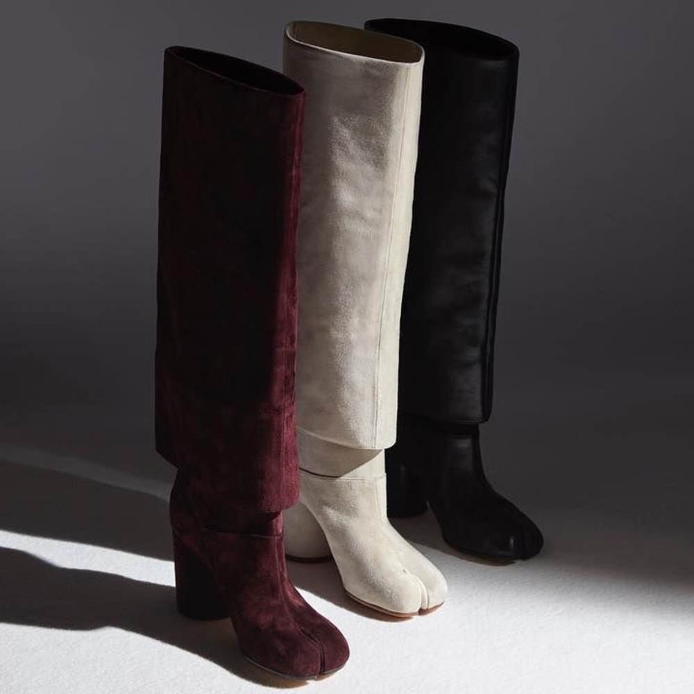 ❌SOLD❌Trompe L’oeil Tabi Boots - Picture 2 of 12